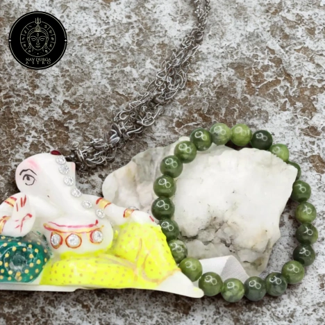 Green Jade Bracelet - For Academic Success & Career Opportunities